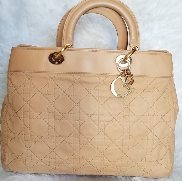 Christian Dior Extra large Lambskin Two way bag - Picture 14 of 16